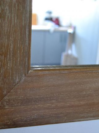 Miroir en bois