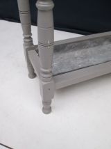 Porte parapluie gris