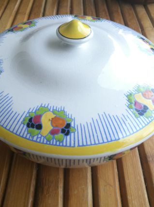 Soupière BOCH la louvière - Art déco - Vintage