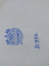 Boch la Louvière - plat - art déco - vintage