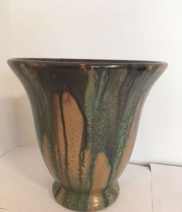 Vase Grès Flammé Art Nouveau Faïencerie De Bouffioulx 9517
