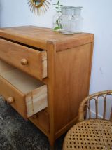 Commode vintage pieds compas