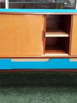 Enfilade design scandinave en teck années 60  