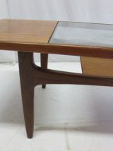 Table basse teck vintage