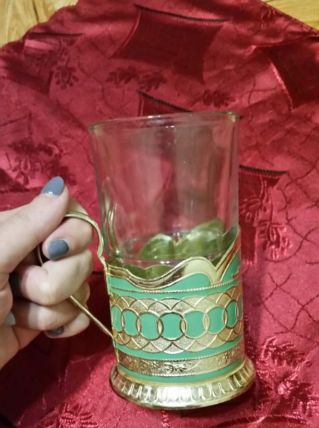 Porte verre U.R.S.S. neuf