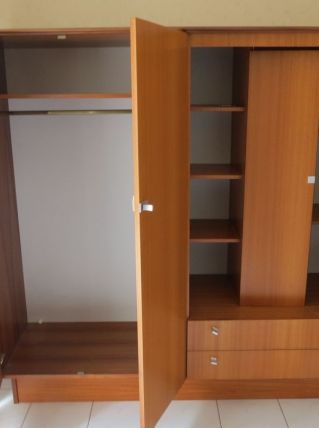 Armoire-penderie chambre années 60