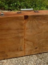 valise en bois ancienne ,  Vintage