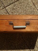 valise en bois ancienne ,  Vintage