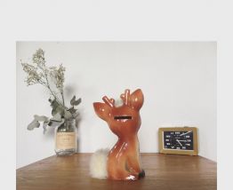 Tirelire  porcelaine 