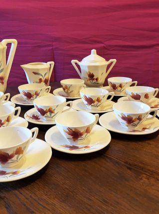 Service à café SARREGUEMINES, DIGOIN n°9225.
