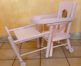 chaise de poupée