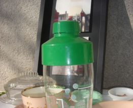 Shaker Vintage Vert Motif Tennis Raquette 
