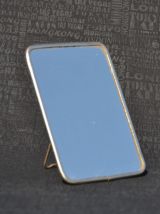 Miroir de barbier ancien sur pied