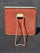 Miroir de barbier ancien sur pied