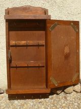 boite en bois pour clées  ,ancienne vintage