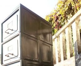 meuble industriel strafor