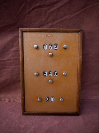 Ancien compteur billard français