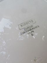 Plat de service N° 6 Sarreguemines/Digoin modèle Ninette dia