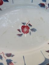 Saucière et 2 petits plats Sarreguemines/Digoin modèle Ninet