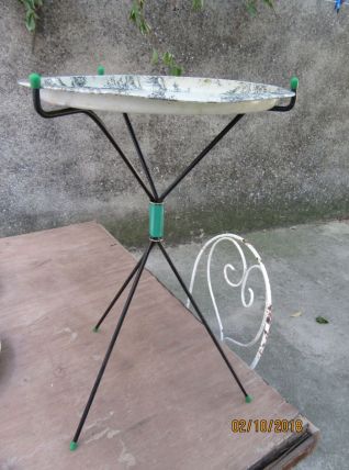 Tripode, table d'appoint, sellette, bout canapé an 50/60/70 