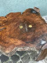 Table basse naturelle brute