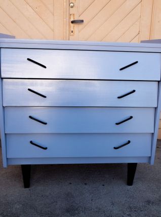 Commode couleur " lune cendrée "