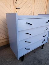 Commode couleur " lune cendrée "
