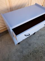 Commode couleur " lune cendrée "