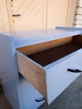 Commode couleur " lune cendrée "
