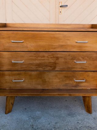 Commode en bois massif