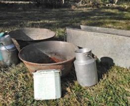 divers pots