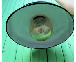 Ancienne suspension industrielle  années 50