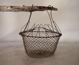 Panier à salade en fer repliable