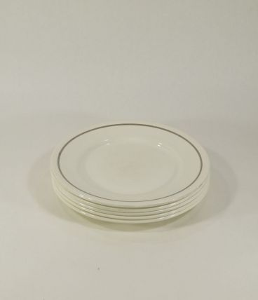 Lot d'assiettes à dessert