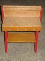 Atelier établi en bois PLAYSKOLL jouet enfant vintage