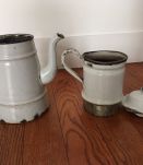 Cafetière ancienne émaillée 1 Litre