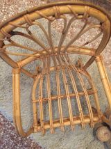 Chaise en rotin pour enfant