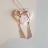 Boucles d'oreilles en nacre