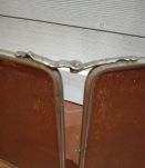 Miroir de barbier double