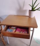 Bureau écolier vintage