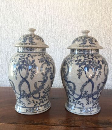 Paire de pots