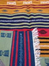 Tapis kilim berbère multicolore 190cm*105cm