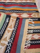 Tapis kilim berbère multicolore fait main 145cm*100cm