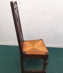 Chaise bretonne en bois massif