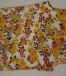 robe motif fleurs vintage