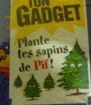 Pif gadget et ses fameuses graines de sapin