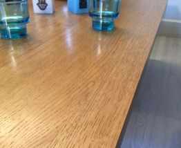 Table Basse Elegance Habitat / Chêne + Verre