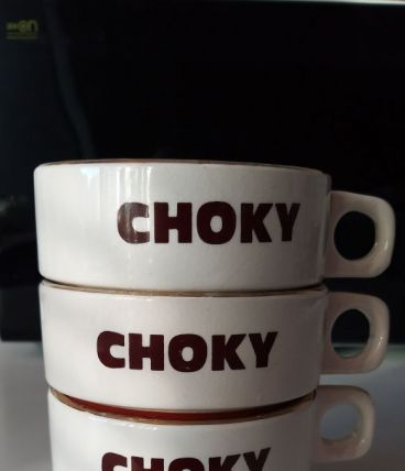 Lot 3 tasses CHOKY