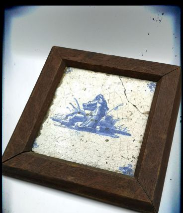 Azulejo monté sur cadre