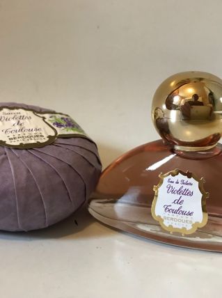 BERDOUES EAU TOILETTE BERDOUES VIOLETTE NEUF 30 ML ET SAVON